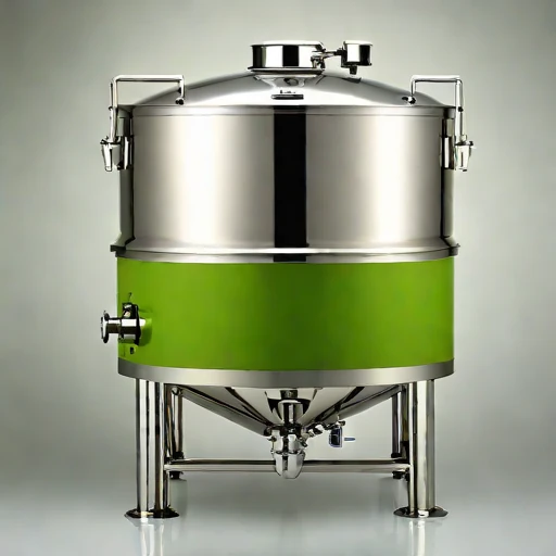 A halophile-culture brine tun, photographed against a plain background