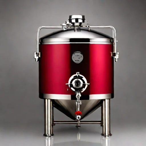 A halophile-culture brine tun, photographed against a plain background