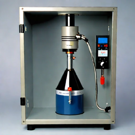 A halocline calibration column, photographed against a plain background