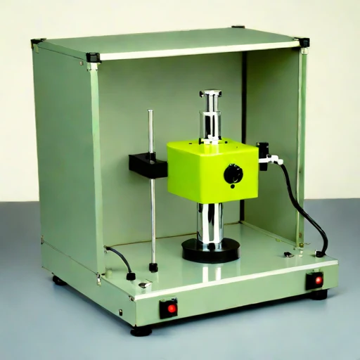 A halocline calibration column, photographed against a plain background