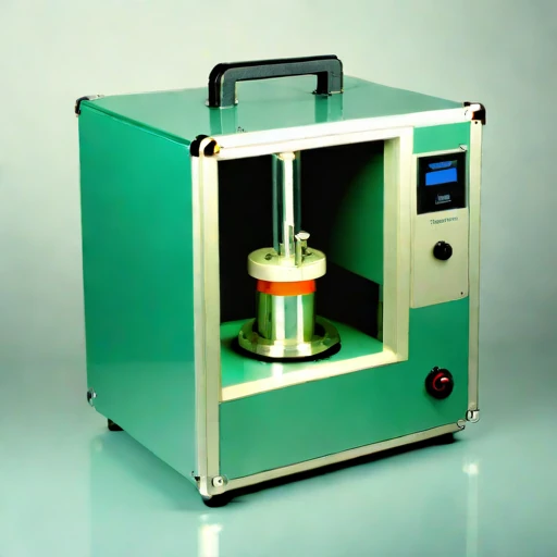 A halocline calibration column, photographed against a plain background