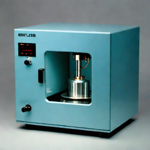 A halocline calibration column, photographed against a plain background