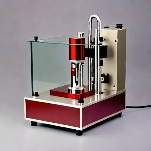 A halocline calibration column, photographed against a plain background