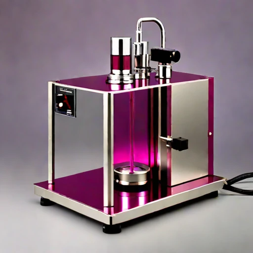 A halocline calibration column, photographed against a plain background