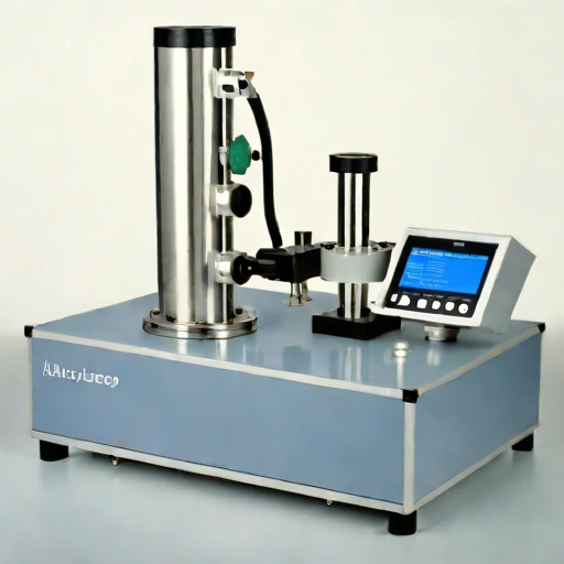A halocline calibration column, photographed against a plain background