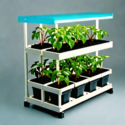 A hydroperiod-cycled nursery bed, photographed against a plain background