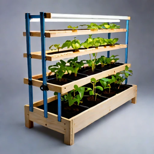 A hydroperiod-cycled nursery bed, photographed against a plain background