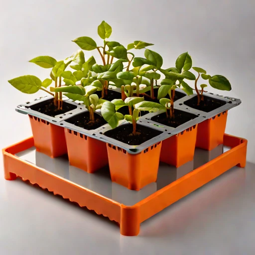A hydroperiod-cycled nursery bed, photographed against a plain background