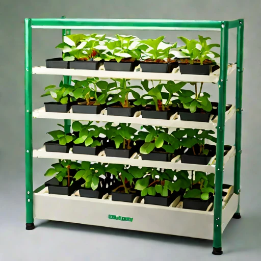 A hydroperiod-cycled nursery bed, photographed against a plain background