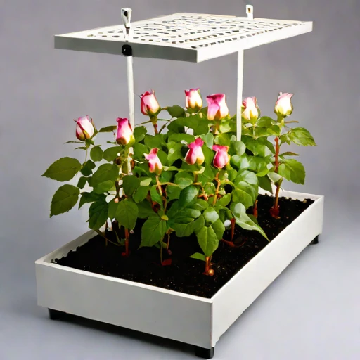 A hydroperiod-cycled nursery bed, photographed against a plain background