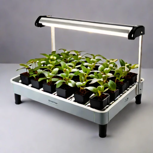 A hydroperiod-cycled nursery bed, photographed against a plain background
