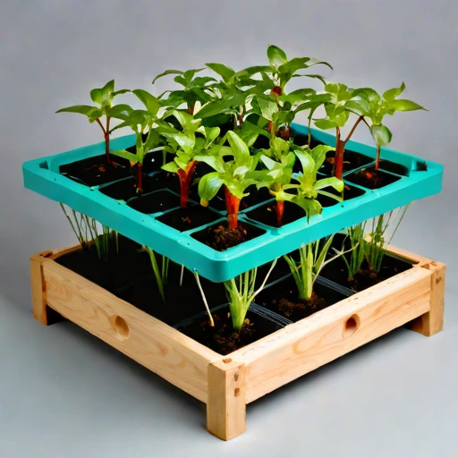 A hydroperiod-cycled nursery bed, photographed against a plain background