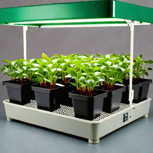 A hydroperiod-cycled nursery bed, photographed against a plain background