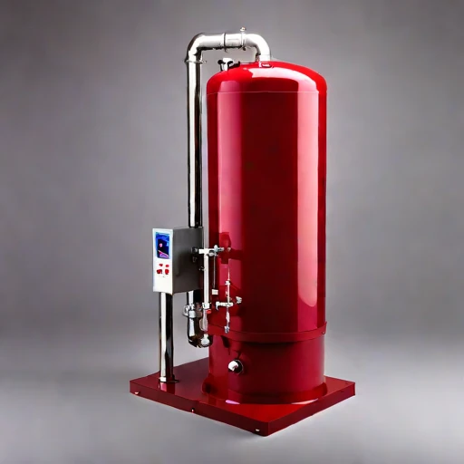 A hyporheic-flow sand column, photographed against a plain background