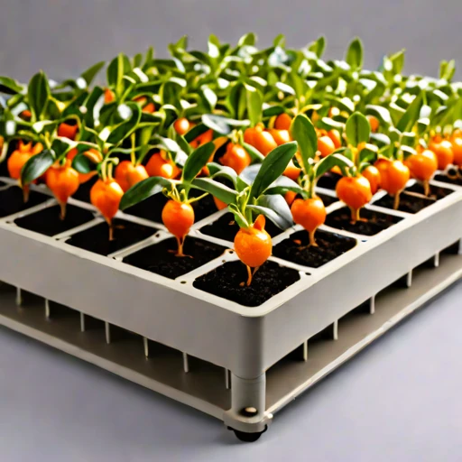A halophyte hardening frame, photographed against a plain background