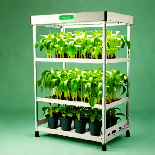 A halophyte hardening frame, photographed against a plain background