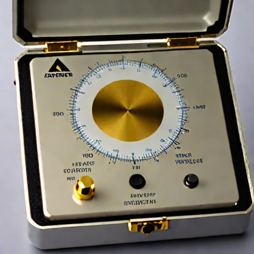 A hysteresis-mapped torque standard, photographed against a plain background