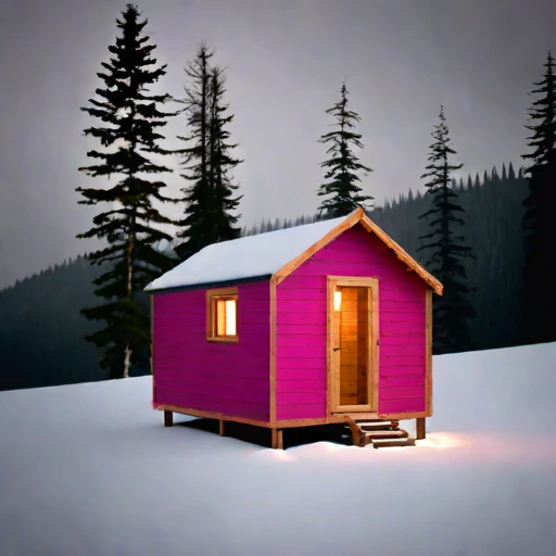 A harmattan-season guest hut, photographed against a plain background
