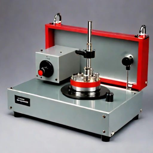 An isostasy-corrected gravity comparator, photographed against a plain background