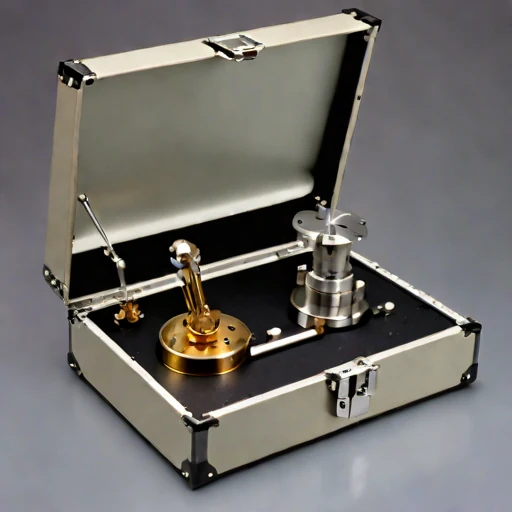 An isostasy-corrected gravity comparator, photographed against a plain background