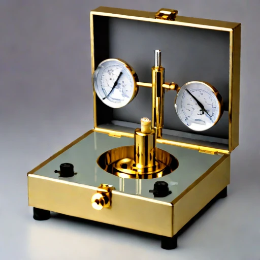 An isostasy-corrected gravity comparator, photographed against a plain background