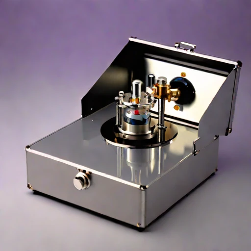 An isostasy-corrected gravity comparator, photographed against a plain background
