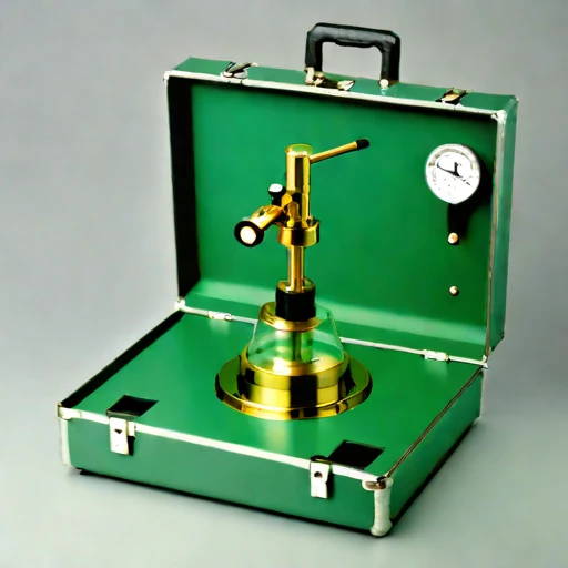 An isostasy-corrected gravity comparator, photographed against a plain background