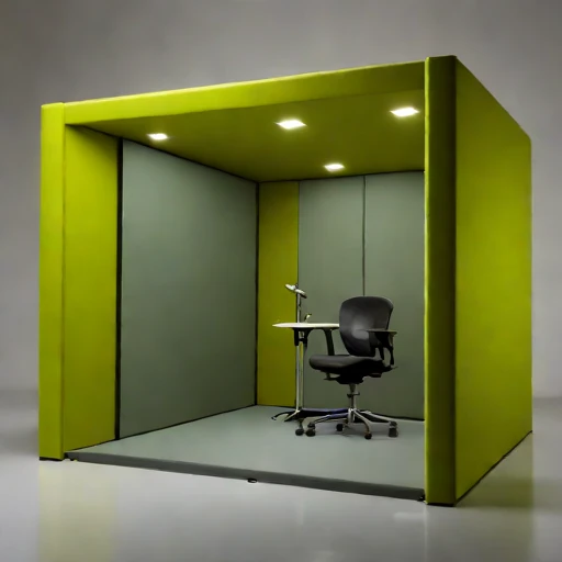 An impact-damped rehearsal loft, photographed against a plain background