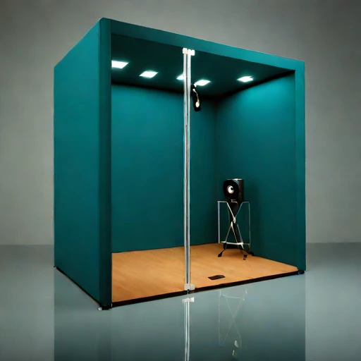 An impact-damped rehearsal loft, photographed against a plain background