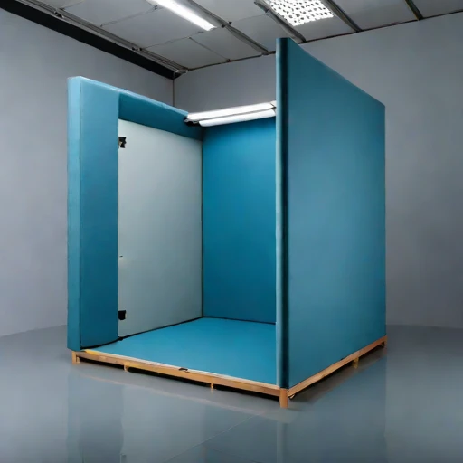 An impact-damped rehearsal loft, photographed against a plain background