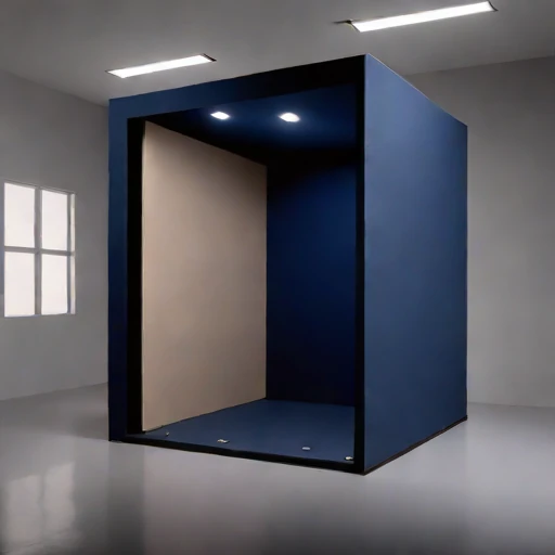 An impact-damped rehearsal loft, photographed against a plain background