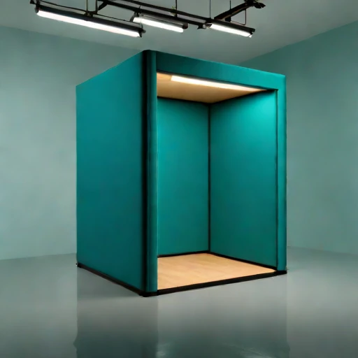 An impact-damped rehearsal loft, photographed against a plain background