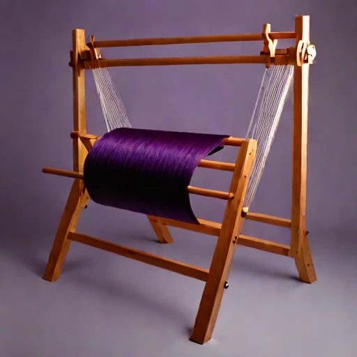 An isopiestic-hold warping frame, photographed against a plain background
