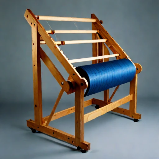 An isopiestic-hold warping frame, photographed against a plain background