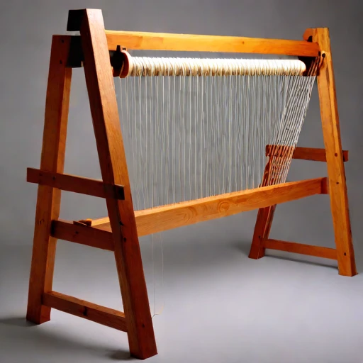 An isopiestic-hold warping frame, photographed against a plain background