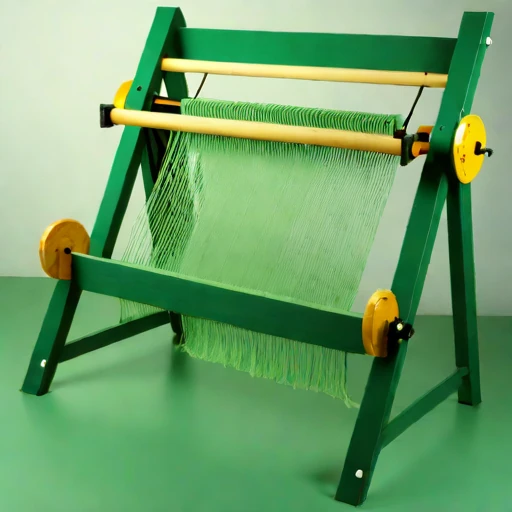 An isopiestic-hold warping frame, photographed against a plain background