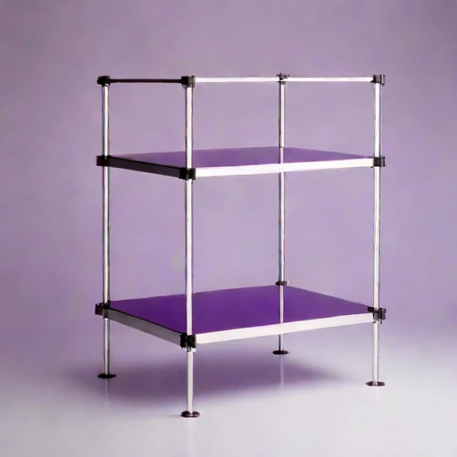 An inversion-layer viewing deck, photographed against a plain background