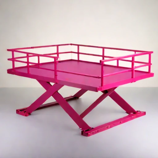 An inversion-layer viewing deck, photographed against a plain background