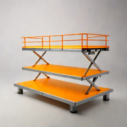An inversion-layer viewing deck, photographed against a plain background