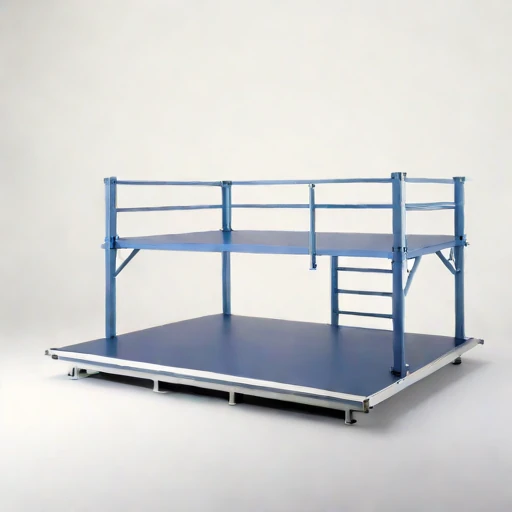 An inversion-layer viewing deck, photographed against a plain background