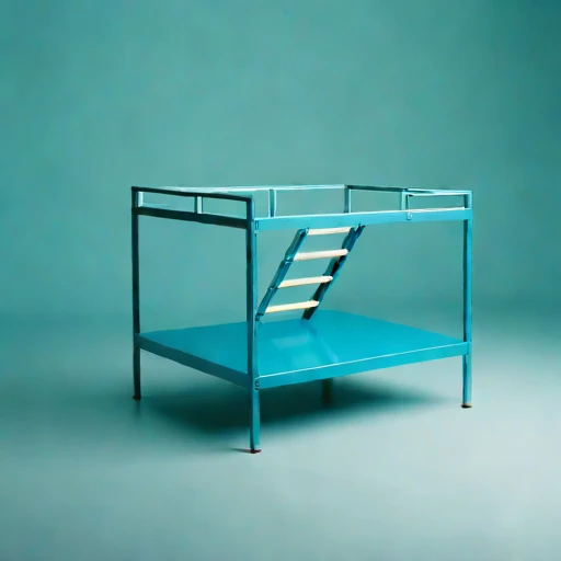 An inversion-layer viewing deck, photographed against a plain background