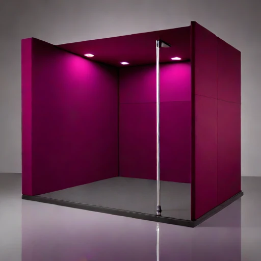 An infrasound monitoring booth, photographed against a plain background