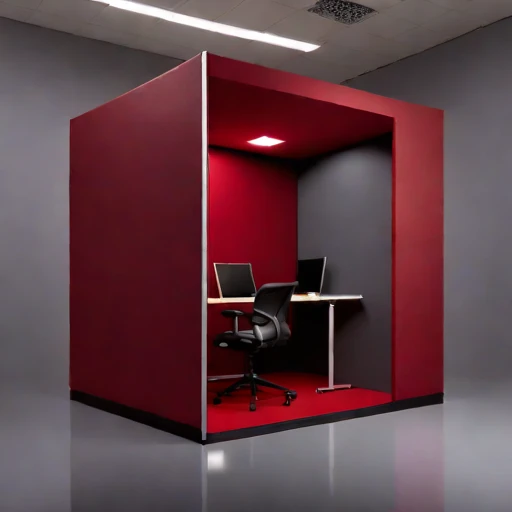 An infrasound monitoring booth, photographed against a plain background