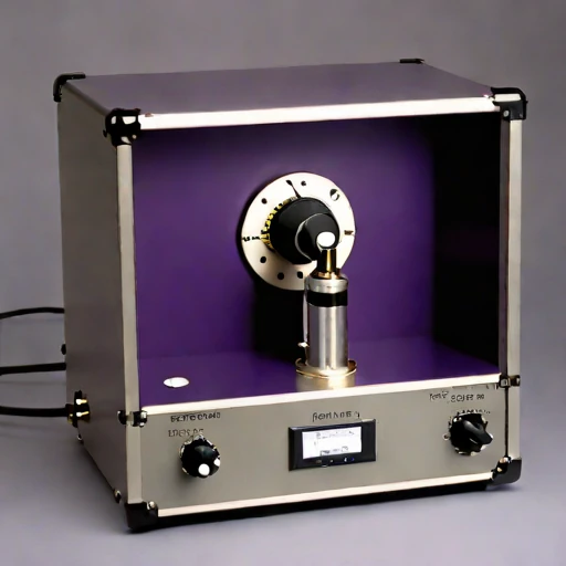 An infrasound pressure-reference cell, photographed against a plain background