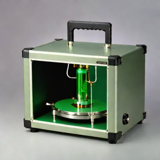 An infrasound pressure-reference cell, photographed against a plain background