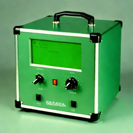 An infrasound pressure-reference cell, photographed against a plain background