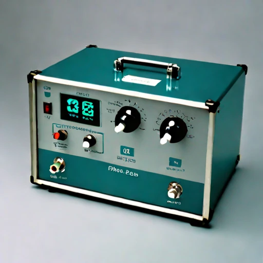 An infrasound pressure-reference cell, photographed against a plain background