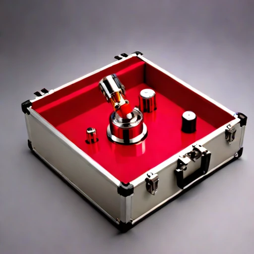 An infrasound pressure-reference cell, photographed against a plain background