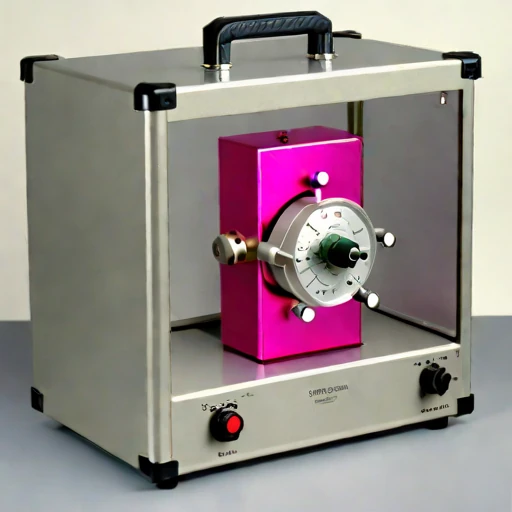 An infrasound pressure-reference cell, photographed against a plain background