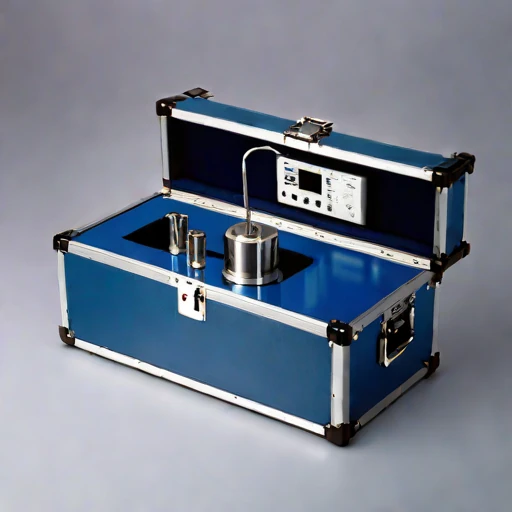An infrasound pressure-reference cell, photographed against a plain background